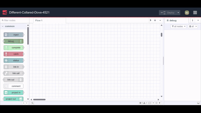 "Screenshot showing how to set flow level environment variables"